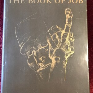 Book of Job, Artist Ernst Neizvestny ULTRA EXCLUSIVE! translation into Russian and English, circulation - 5000 1996