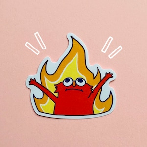 Elmo Hellmo Sticker - meme - funny - vinyl - kawaii