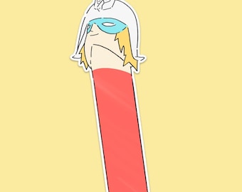 ロング・シャア・アズナブル・ステッカー - ガンダム - ガンプラ - アート - 面白い - かわいい - アニメ - ギフト