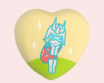 Insignia de pin blando y esponjoso de Char Aznable - peluche - squishy - pequeño cometa rojo - Gundam - kawaii - lindo - papelería