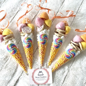 Colourful Sweetie Cones