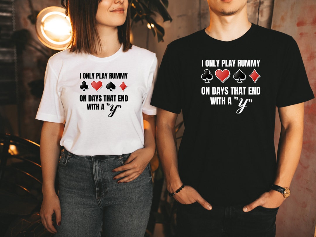 Rummy Shirt, Card Game Tshirt, Dad Gift Tshirt, Husband Gift, Cards Shirts, Game, Group, Gift