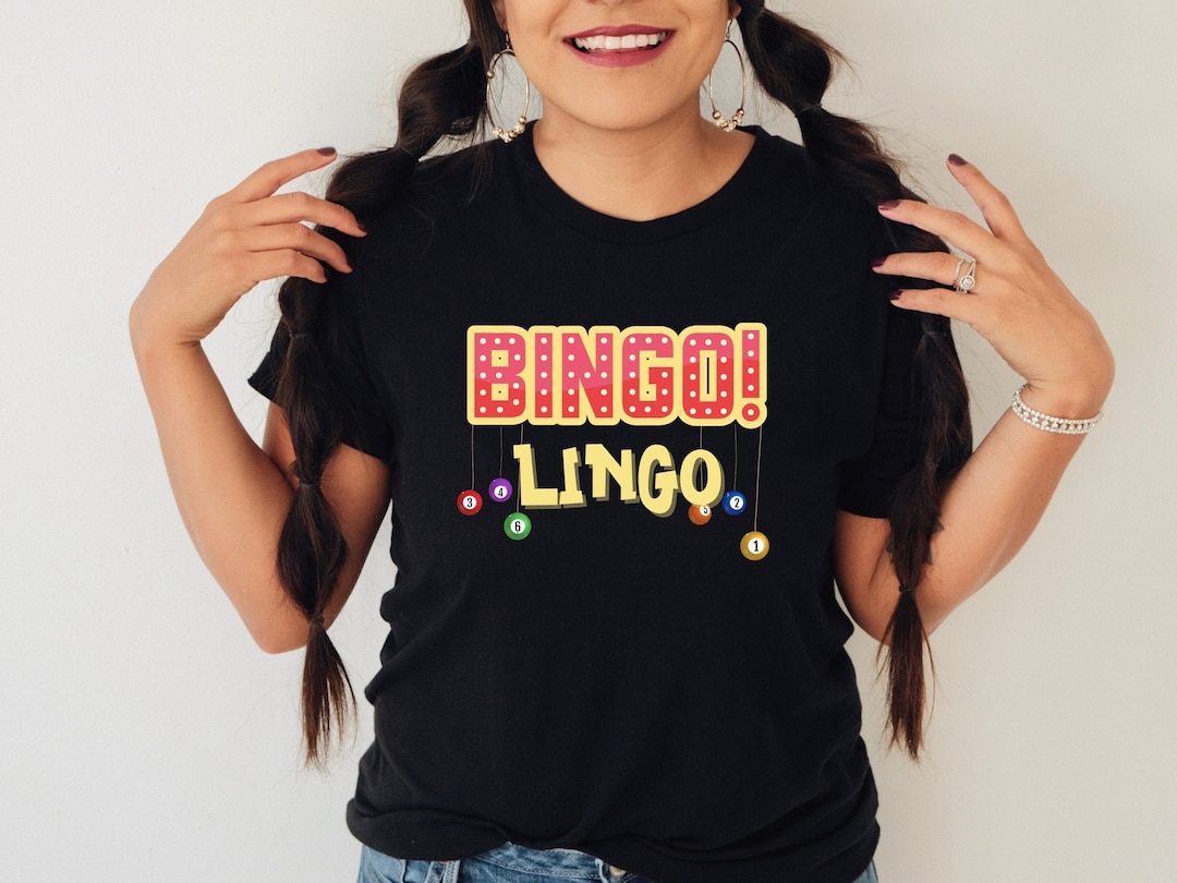 Bingo Shirt, Bingo Game Lover Tshirt, Bingo Player Tshirt, Bingo Night