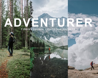 Ajustes preestablecidos de Lightroom para aventureros: Paisaje verde melancólico (móvil y escritorio)