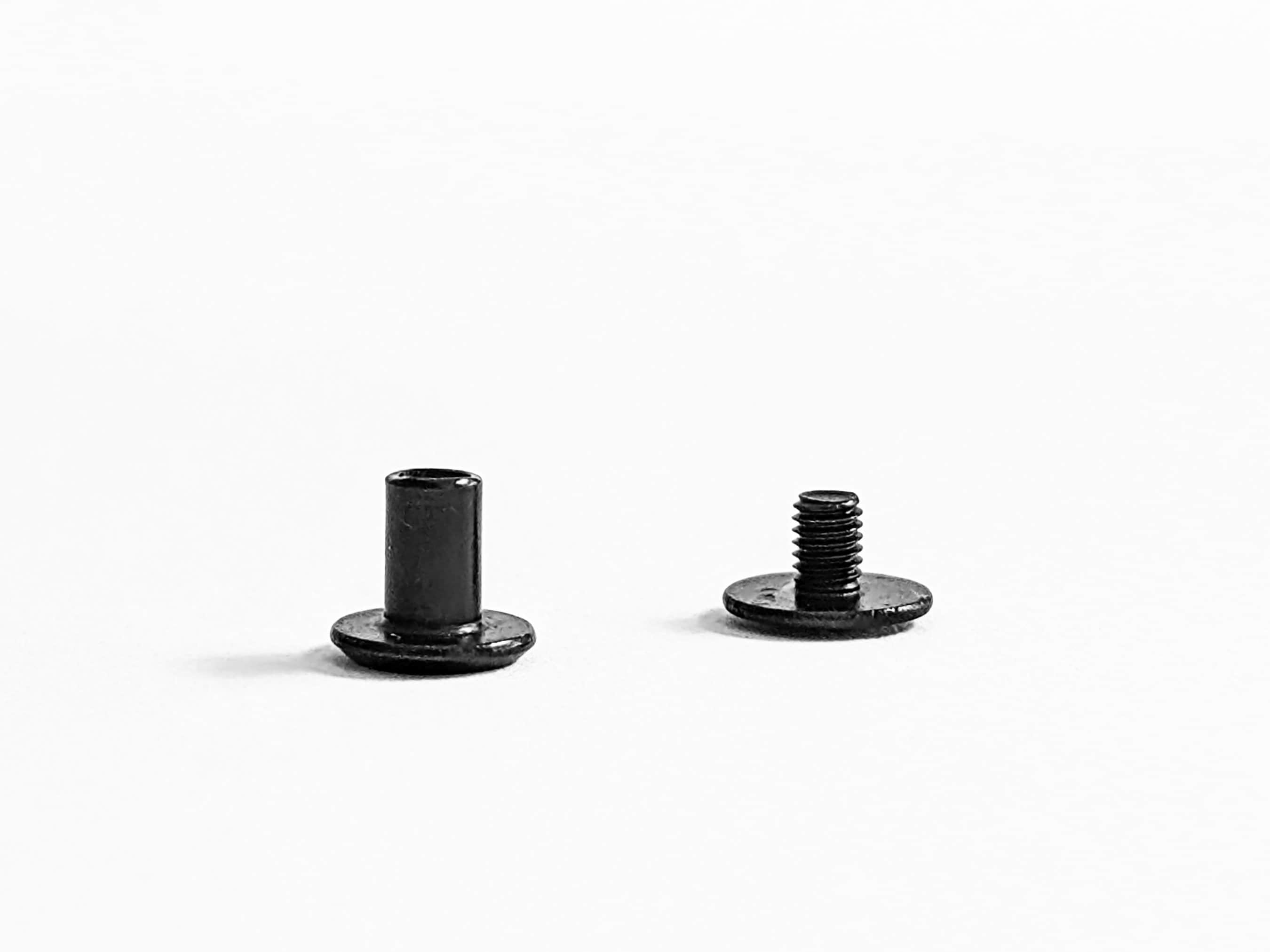 304 Stainless Steel Chicago Screws Rivets for Biothane, Leather, or PVC ...