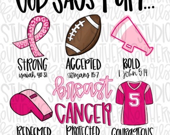 God says I am cancer | Sublimation Design | Digital Download | Women’s, Kids Shirt PNG
