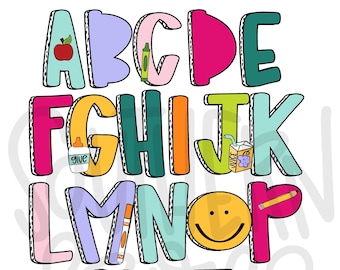Teacher Alphabet Single design | Not an Alpha | Sublimation Design | Digital Download | Women’s, Kids Shirt PNG