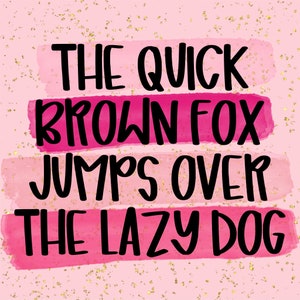 Grace Font, handwritten font, procreate font, TTF OTF font, silhouette font, script font, cute font image 3