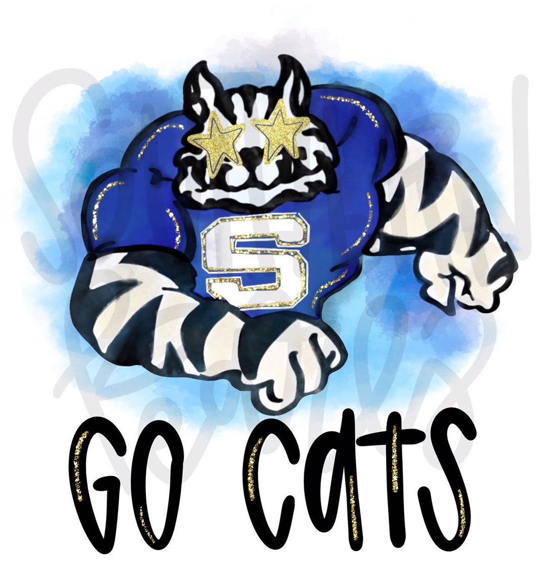 Go Cats Preppy Tomcats | Sublimation Design | Digital Download | Women ...