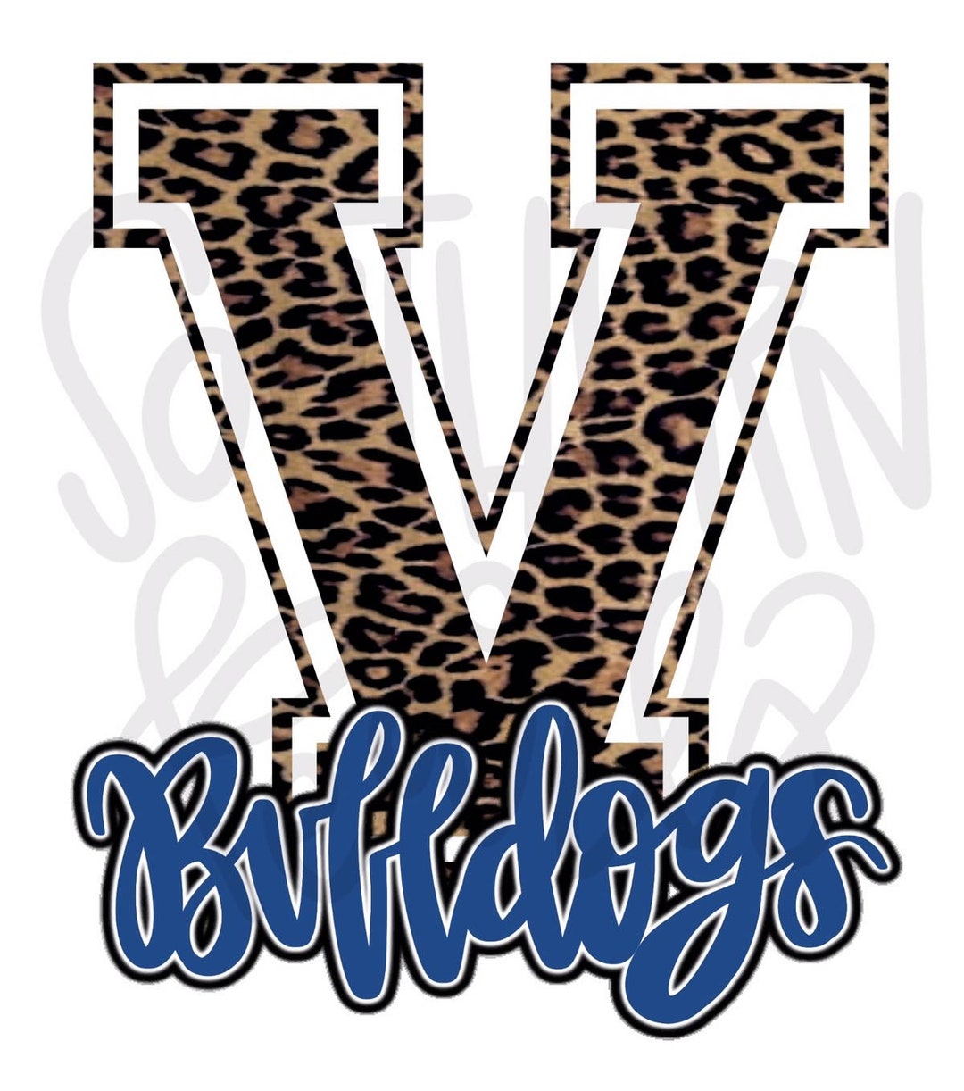 Vancleave Bulldogs Sublimation Design Digital Download Etsy
