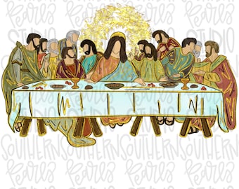 The Lords Supper | Communion | Sublimation Design | Digital Download | Women’s, Kids Shirt PNG