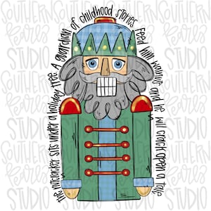Nutcracker  | Sublimation Design | Digital Download | Women’s, Kids Shirt PNG