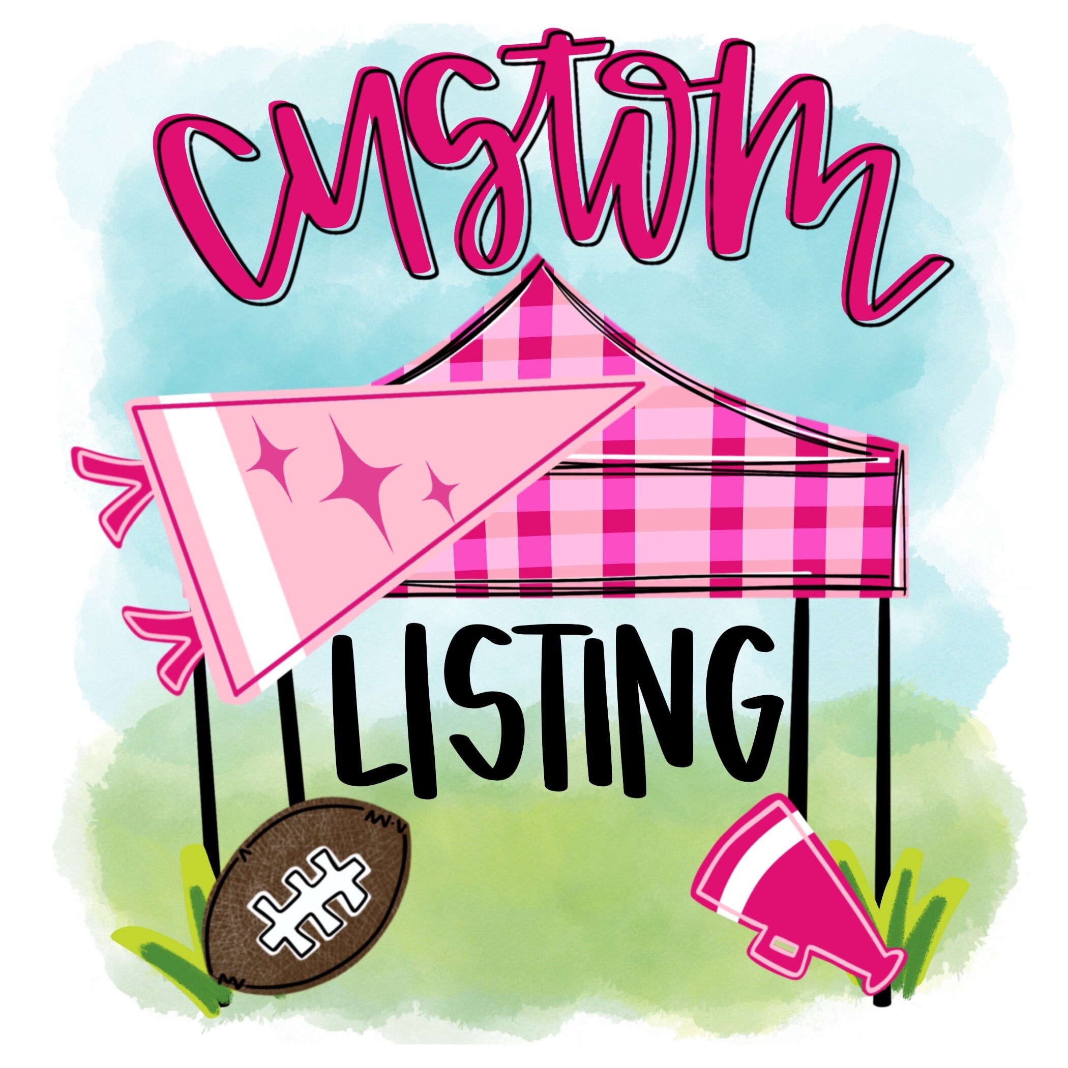 Custom School Tailgate FOOTBALL PNG Sublimation Design Download Etsy