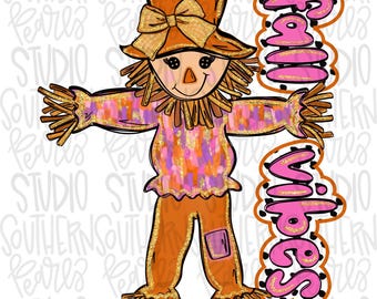 Scarecrow fall | Sublimation Design | Digital Download | Women’s, Kids Shirt PNG