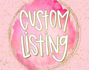 Custom Listing EXCLUSIVE | PNG | Sublimation | Design Download