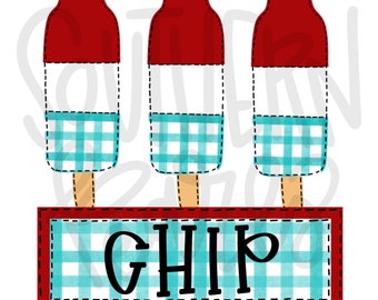 Patriotic Popsicles | Sublimation Design | Digital Download | Women’s, Kids Shirt PNG