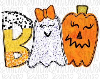 Boo Girl | Sublimation Design | Digital Download | Women’s, Kids Shirt PNG