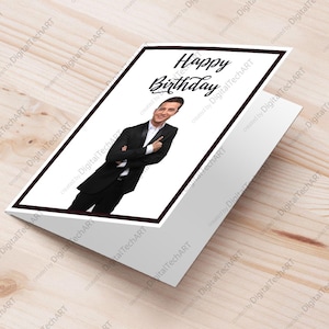 Biglietto Auguri Compleanno Volodymyr Zelens'kyj - Download Immediato | Happy Birthday Zelensky - PDF Stampabile A5
