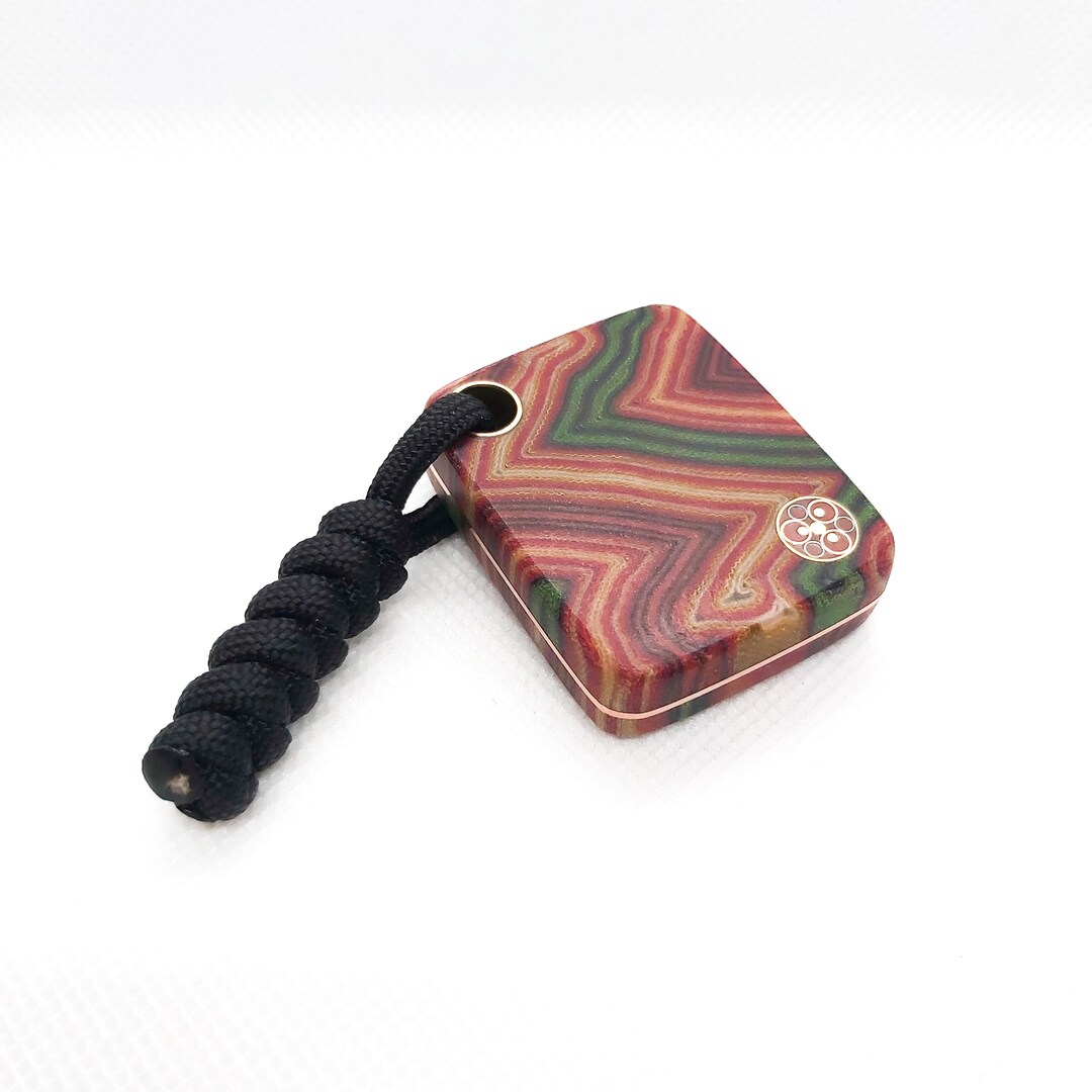 Micarta Worry Stone / Copper Fidget Stone / EDC Worry Stone / EDC ...