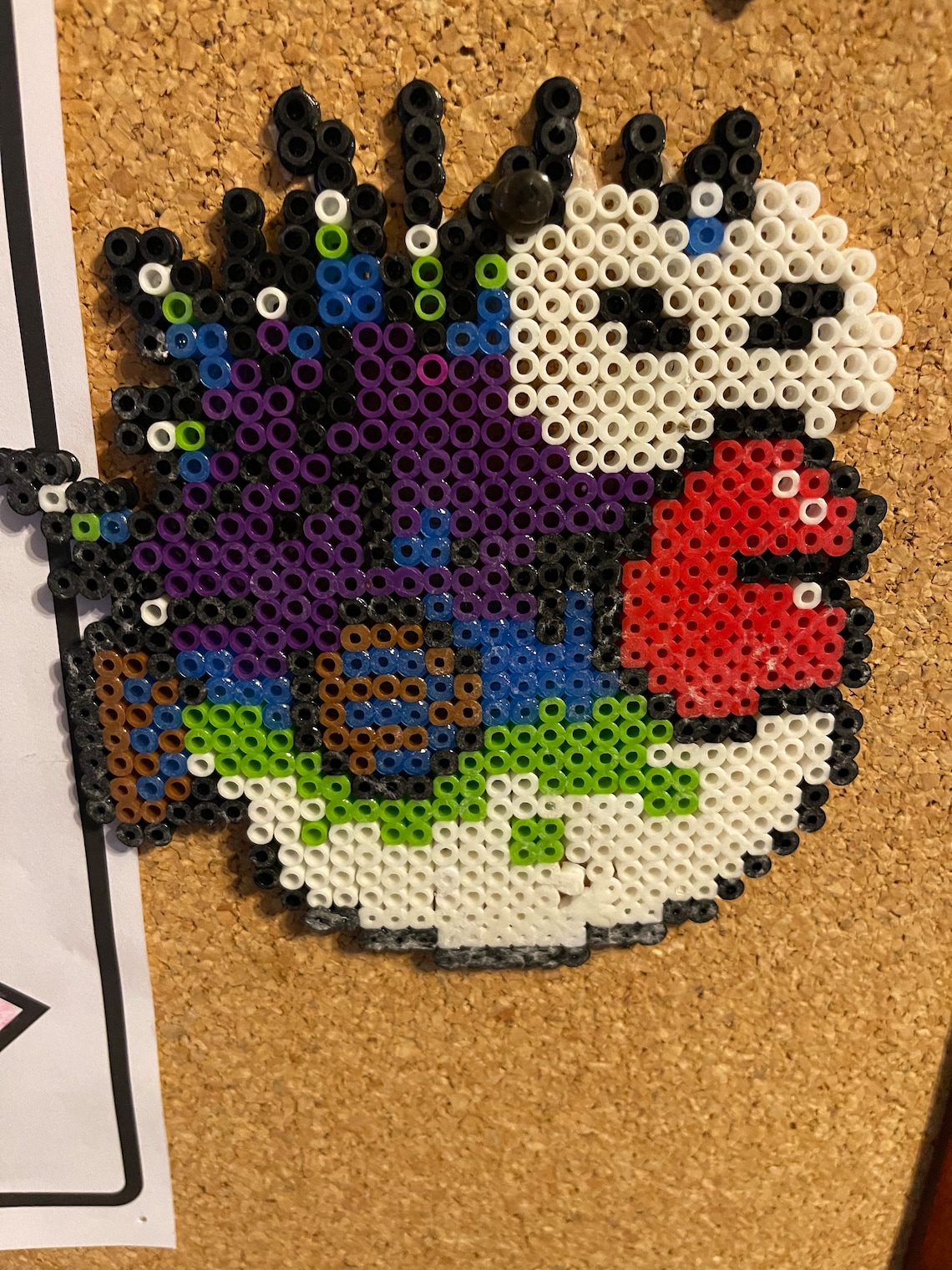 Mario Puffer Fish Perler Beads Etsy