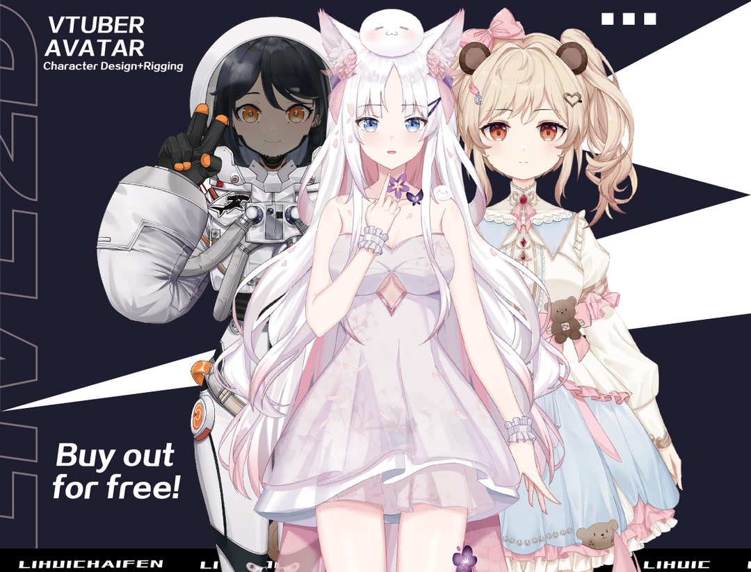 Custom Vtuber Model / Live2d Model Premade/ Vtuber Design / Vtuber Room Custom Vtuber Model / Live2d Model Premade/ Vtuber Design / Vtuber Room