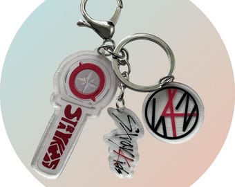 SKZ Light Stick/Logo Acrylic Keyring