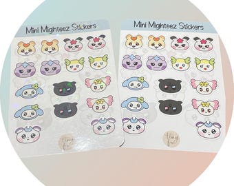 Mini Mighteez Sticker Sheet