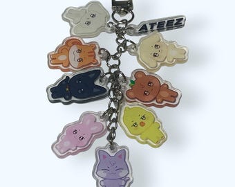 Aniteez Acrylic Keyrings/Keychains/Clips