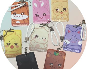 Aniteez Acrylic Photocard Holders (+ Random Unofficial Member Photocard)