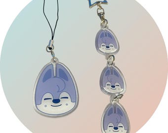 Bang Chan/Wolf Chan SKZOO Charms/Keychains