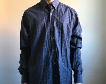 Pal Zileri Vintage Cotton Dress Shirt, Long Sleeve (Size 43/17)