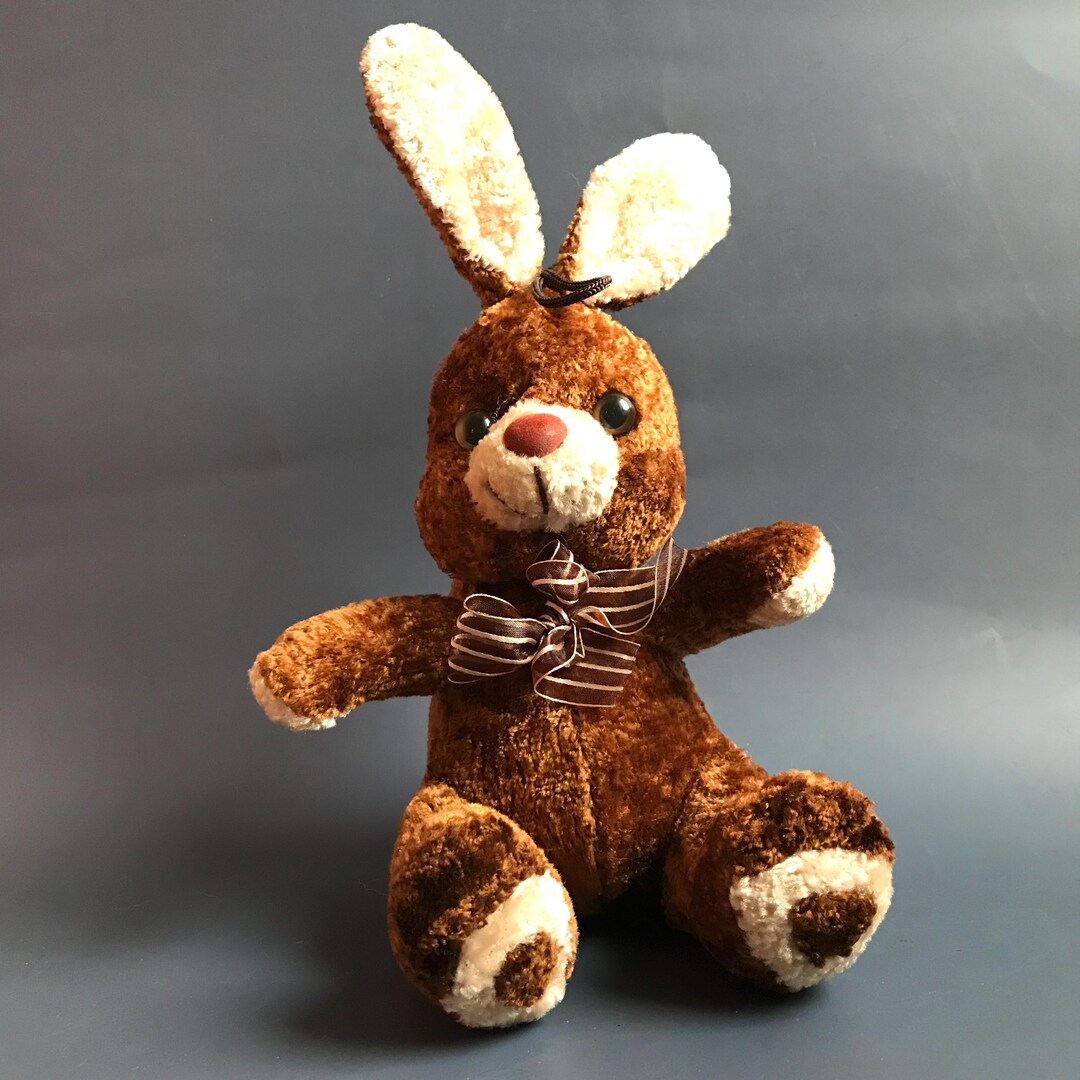 Vintage Plush Bunny Rabbit - Etsy