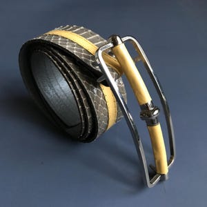 Stylish Belt for Him or Her - Vintage Unisex Jeans Large Belt, Size 80, made in Austria