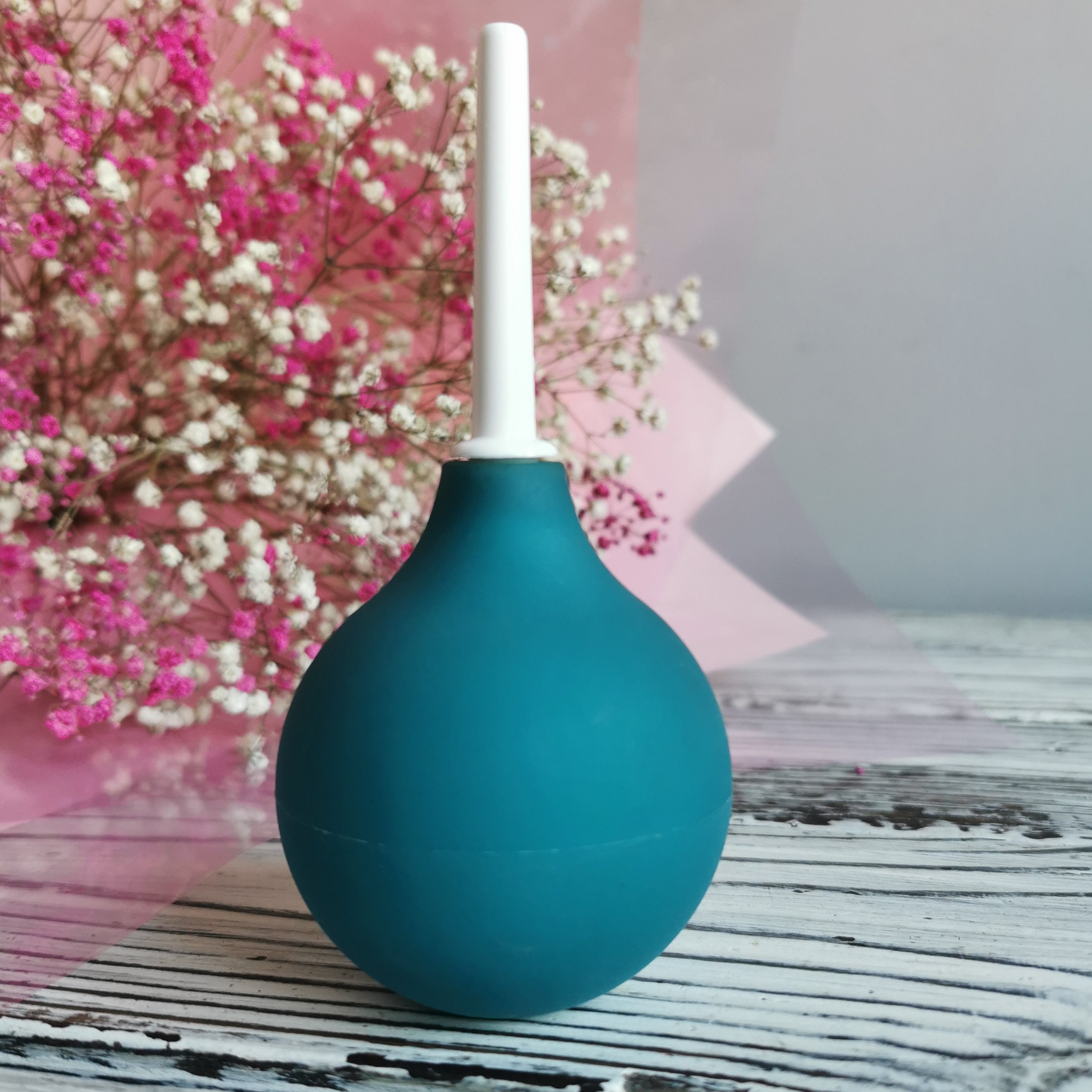 Vintage Rubber Douche Bottle Medicine Small Enema Fountain Etsy