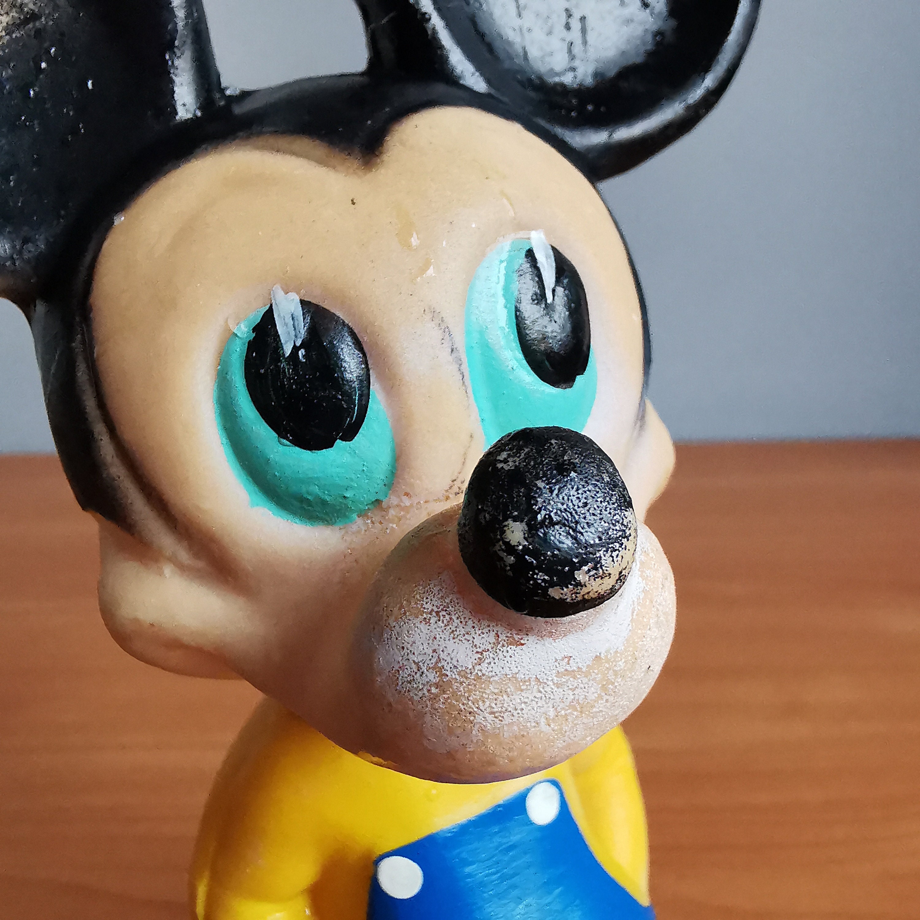 ゴム製ミッキーマウスおもちゃアート 155 ウォルトディズニー、希少な