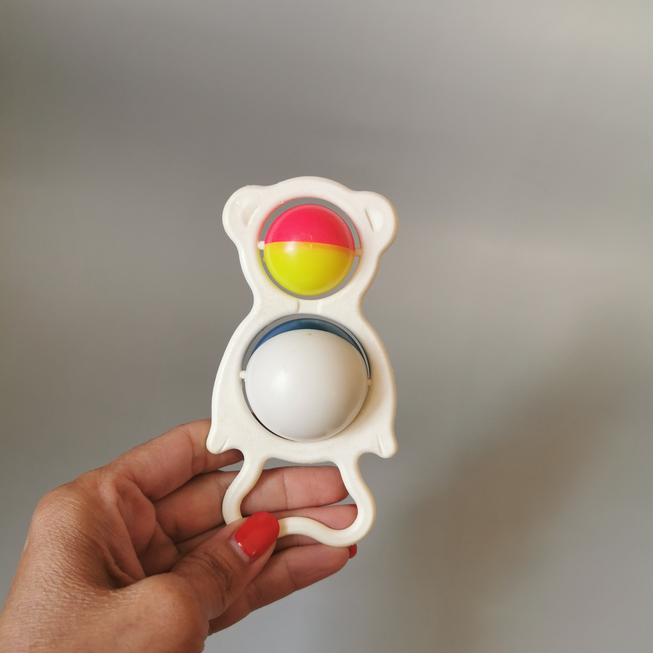 Soveit Rattle Vintage Soviet Bear Rattle, 1970s Plastic Beanbag Toy - Etsy