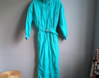Ski Suit Overall size EU36, Vintage Snowsuit