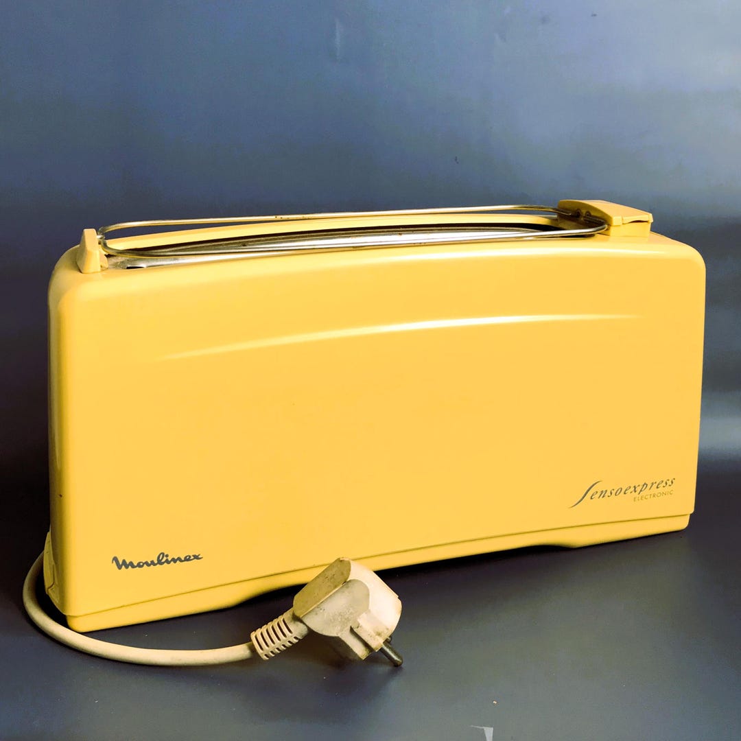 Vintage Toaster Yellow