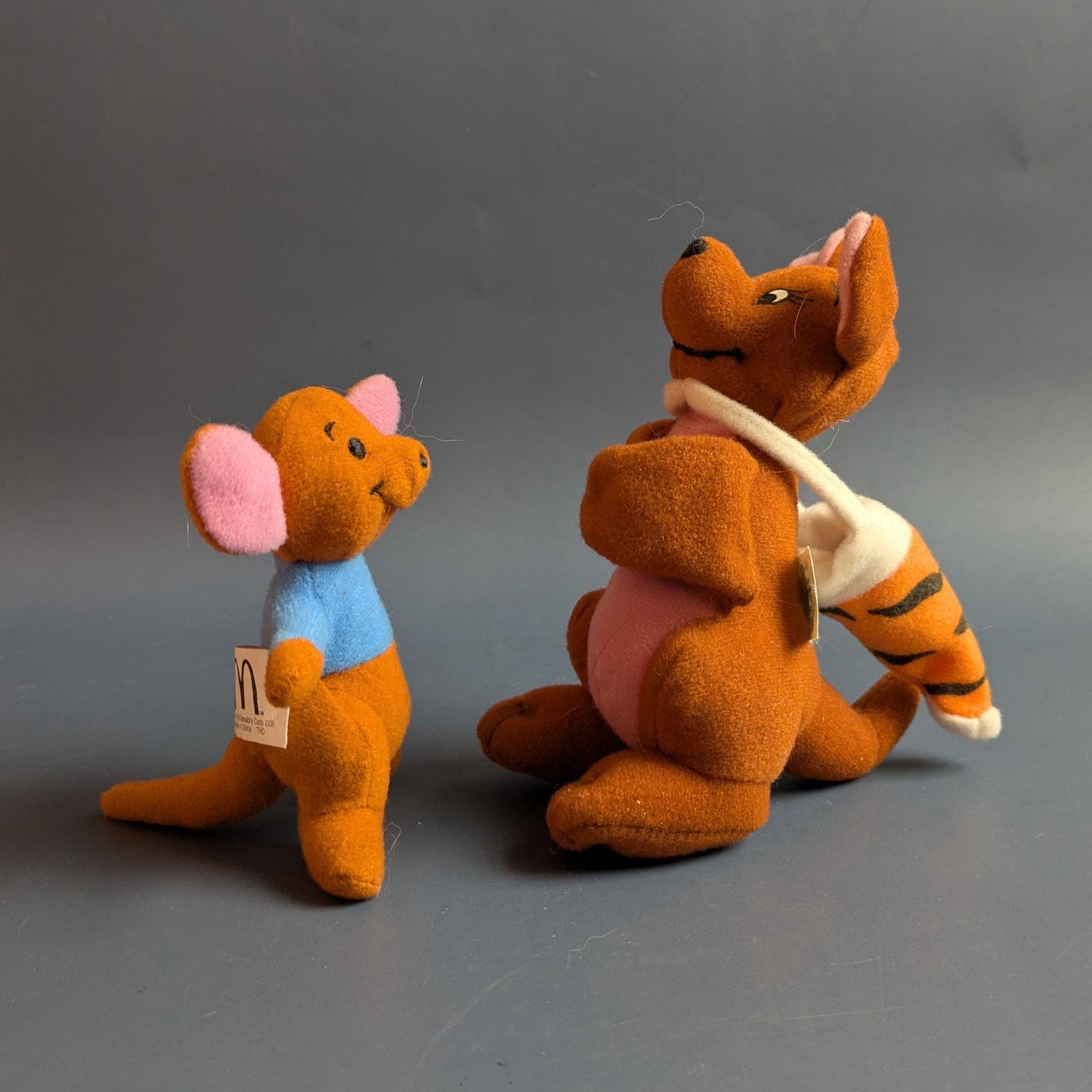 Disney Winnie the Pooh Plush Kangaroo, Mcdonald's Action Happy
