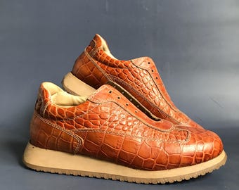 Genuine Leather Unisex Footwear, Vintage Shoes Size 35