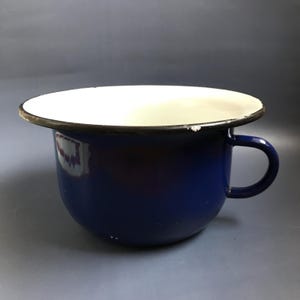 Chamber Pot, 1970's Rusty Soviet Vintage