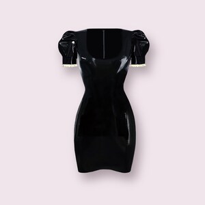 Maid Servitude Latex Uniform Dress - Standard Sizes & Bespoke. See 