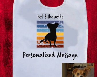 Your Pet Image, Adult Photo Bib