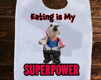 Funny Adult Bib, Dog Lovers Bib