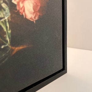 Handmade Wooden Tray Natural float Frame for Canvases 25mm Rebate High ...