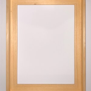 Handmade Wooden Tray Natural float Frame for Canvases 25mm Rebate High ...