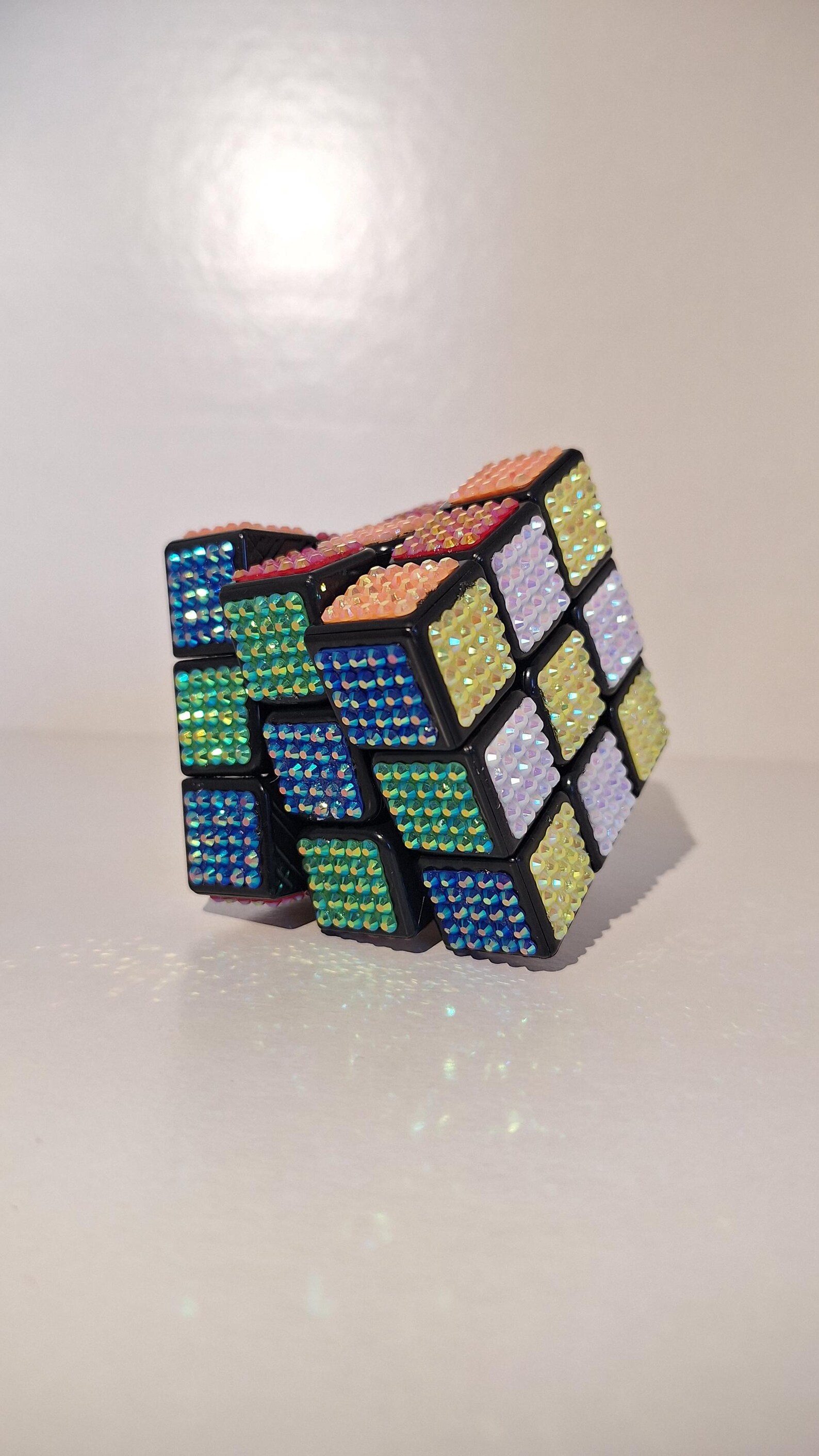 Cubopez Bedazzled 3x3 Rubiks Cube Puzzle Toy - Etsy