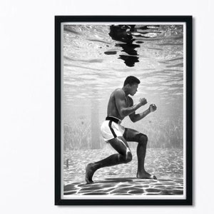 Muhammad Ali - Impresión de Muhammad Ali - Impresión digital de Muhammad Ali - Motivación de Muhammad Ali - Impresión digital de Muhammad Ali