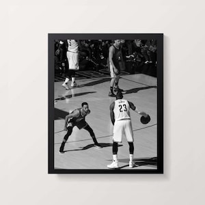 Stephen Curry | LeBron James | Basketball Wall Art | Basketball Poster | NBA Wall Art | Home decor | Digital wall art | Digital download