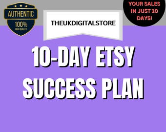 Sell on Etsy Success Selling Guide Etsy Business Plan Etsy Sellers Guide How to Sell on Etsy Planner Best Seller 2024 Etsy Guide to Selling